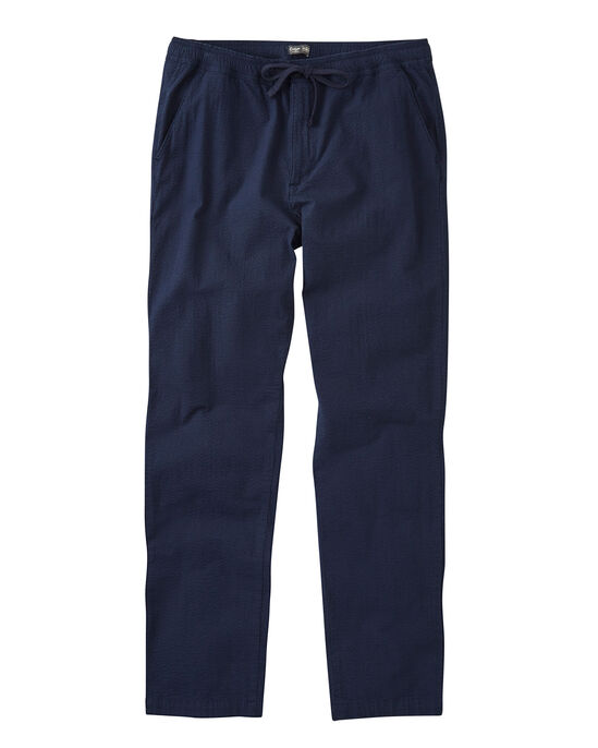Stretch Seersucker Trousers