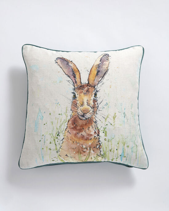 Meadow Hare Cushion