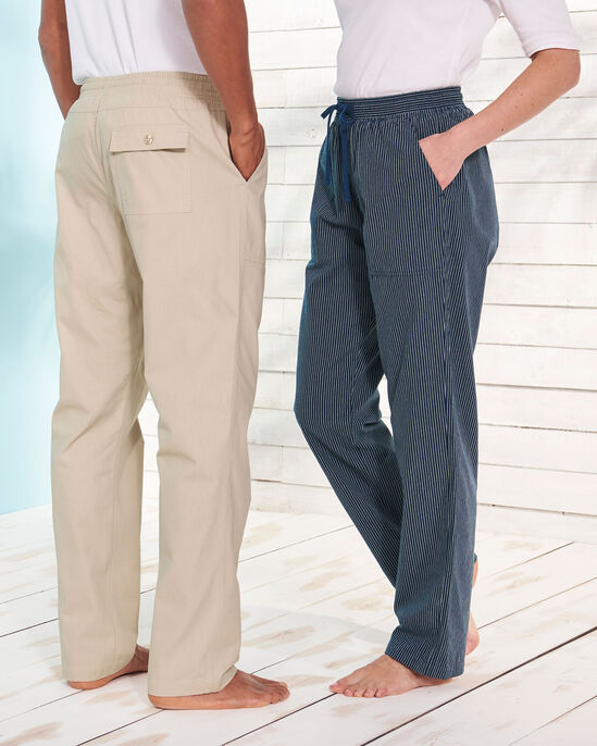 Cotton Pull-On Trousers