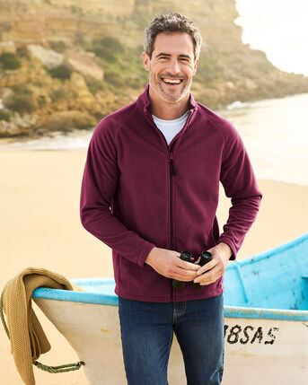 Lightweight Microfleece Zip Through Jacket