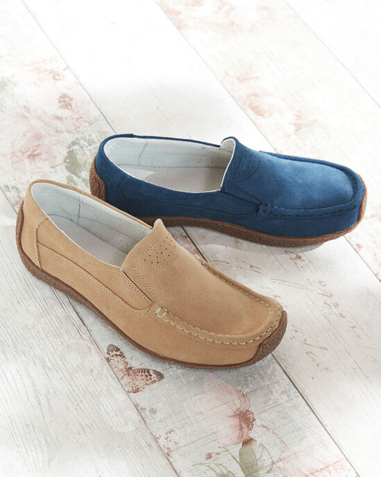 Suede Casual Slip-On Shoes