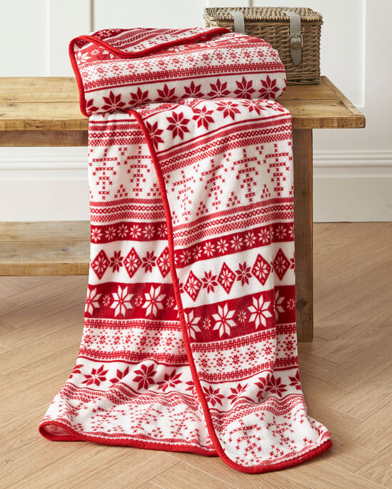 Fair Isle Throw