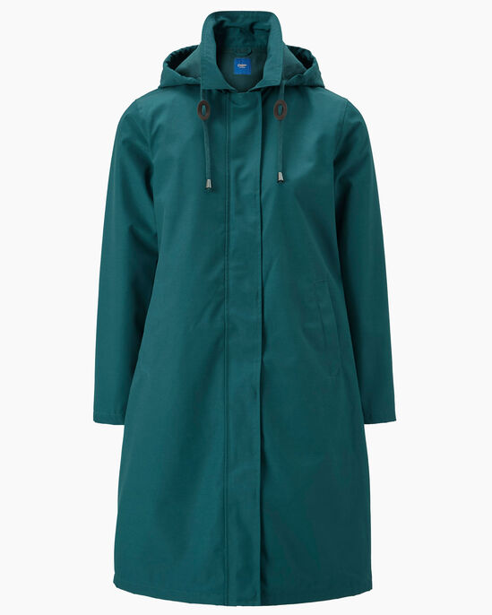 Longline All-Weather Fleece-Lined Waterproof Coat