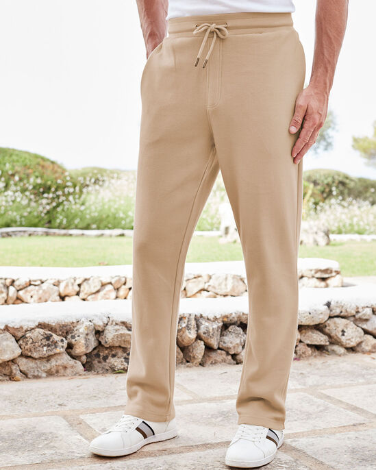 Piqué Pull-On Trousers