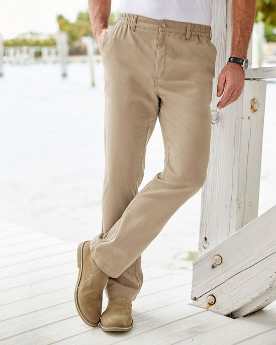 Flat Front Comfort Trousers