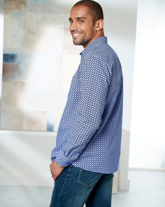 Long Sleeve Soft Touch Print Shirt