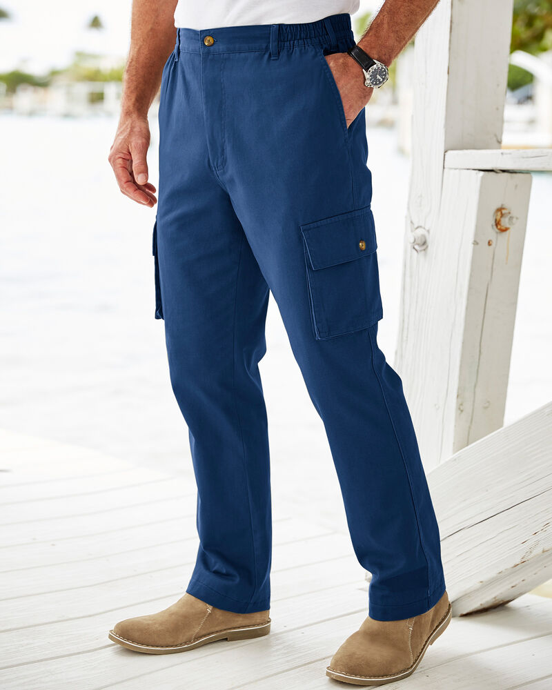 Cargo Comfort Trousers at Cotton Traders