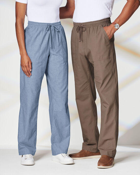 Cotton Pull-On Trousers