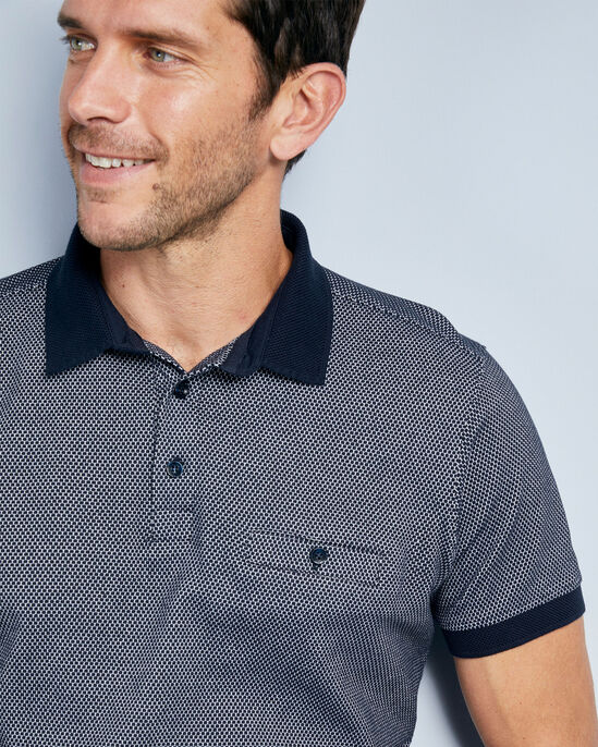 Luxury Textured Polo Shirt