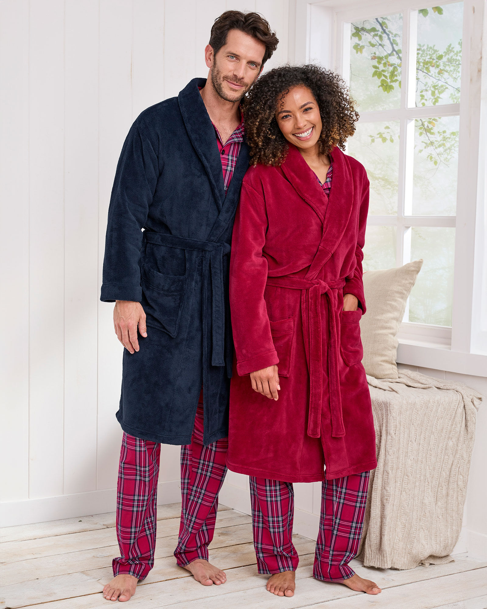 Cotton traders mens dressing gown hot sale