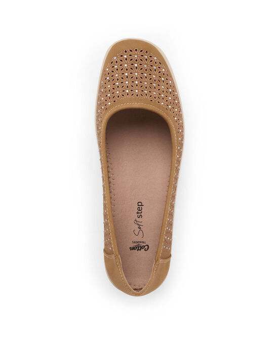 Jewelled Laser Cut Shoes