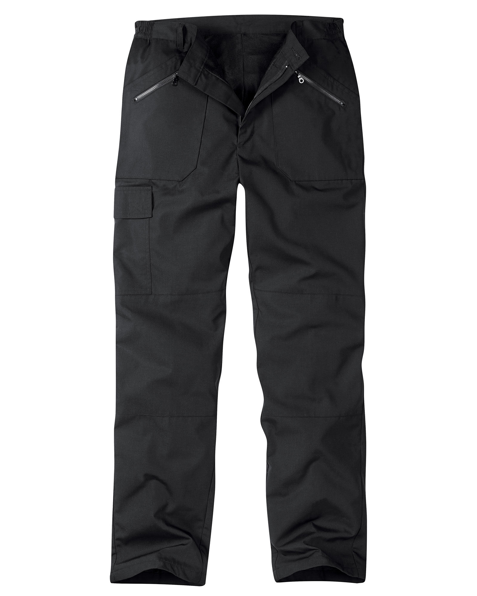 Mens Thermal Lined Fully Elasticated Pull On Trousers  Care Clothing