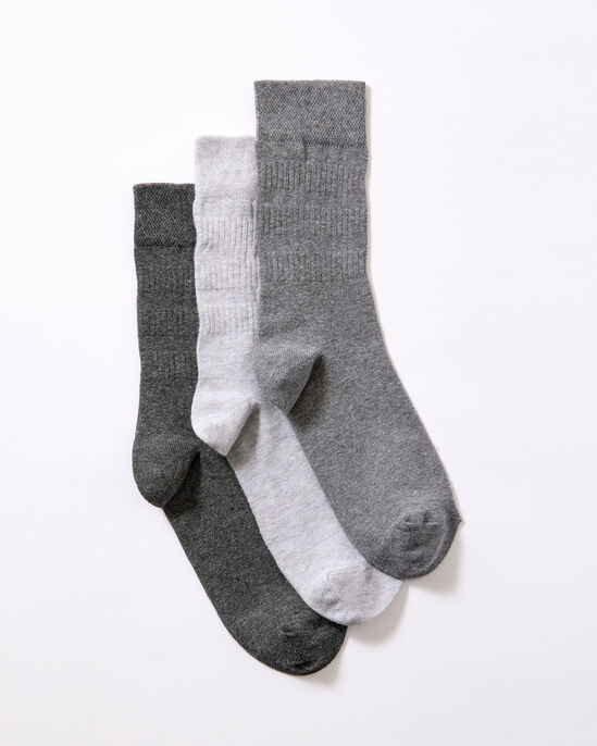 3 Pack Comfort Top Walking Socks 