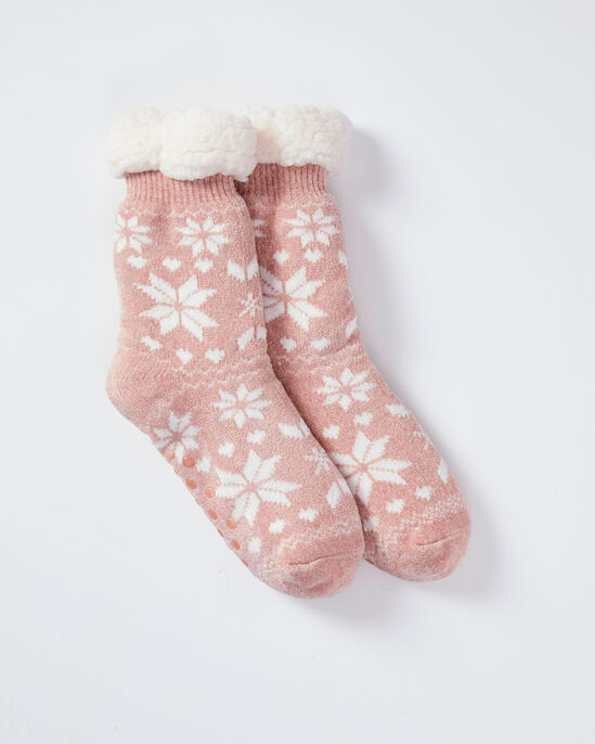 Fleece Lined Slipper Socks