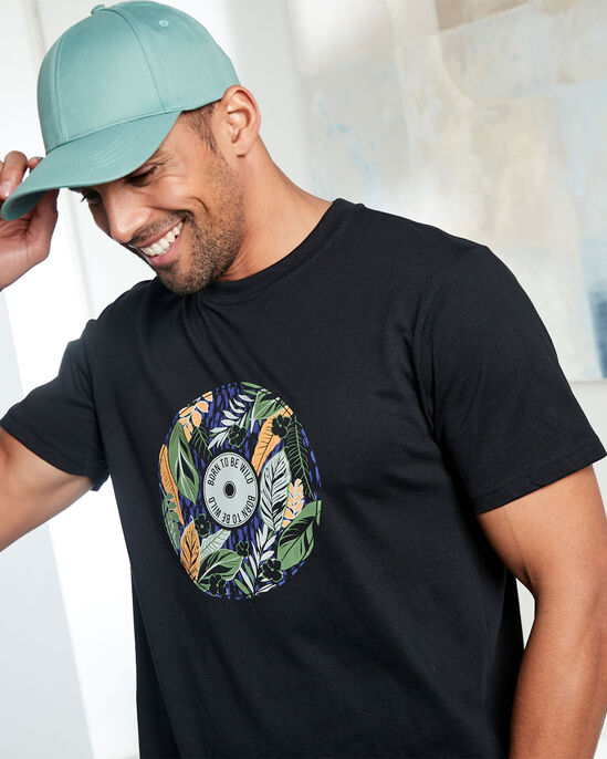 Pure Cotton Crew Neck T-Shirt