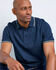 Signature Short Sleeve Ripple Collar Polo Shirt