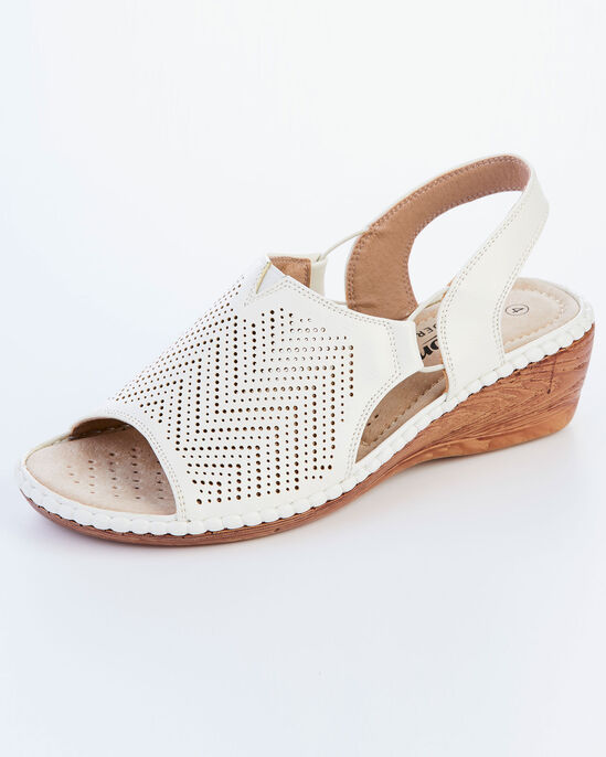 Cutwork Detail Sandals