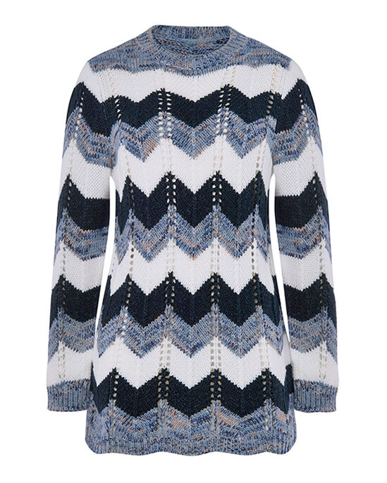 Zig-Zag Chevron Jumper