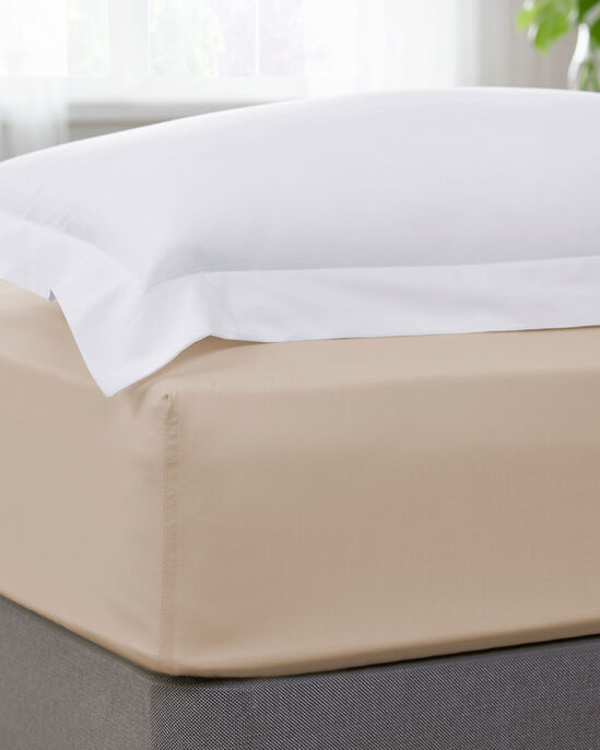 200 Thread Count Cotton Percale Fitted Sheet