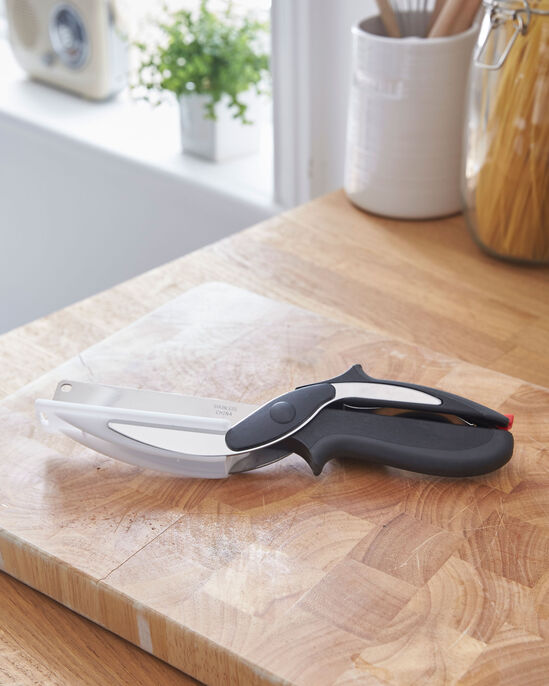 Scissor Action Food Cleaver