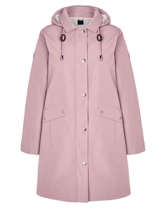 All-Weather Fleece Lined Waterproof Hooded Coat