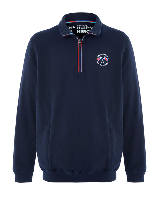 Help For Heroes Half Zip Top