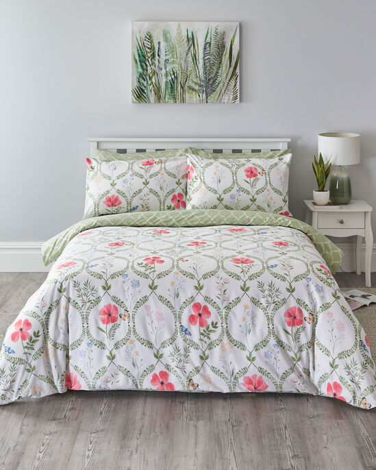 Meadow Poppy Duvet Set