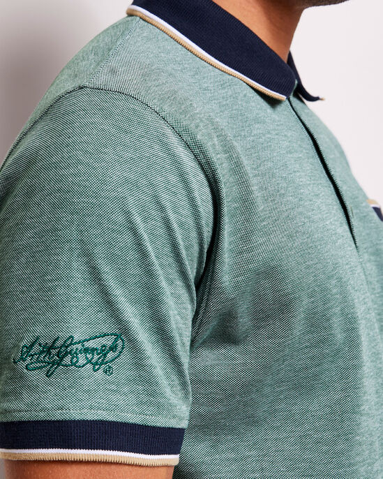 Guinness™ Short Sleeve Birdseye Pocket Polo Shirt