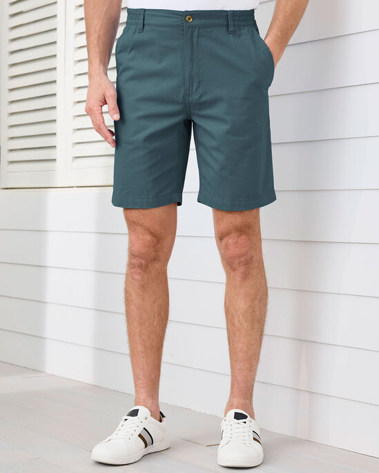 Flat Front Comfort Shorts