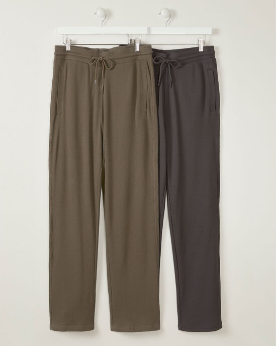 2 Pack Waffle Lounge Trousers