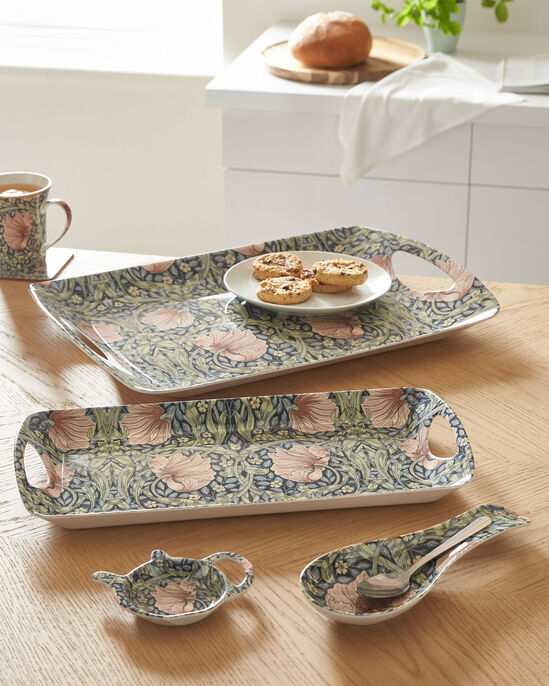 William Morris Pimpernel 4 Piece Tray & Tidy Set