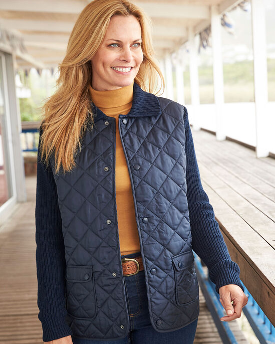 Lowland Knitted Quilted Jacket