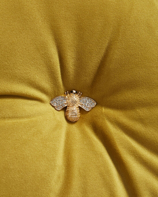 Bee Button Scatter Cushion