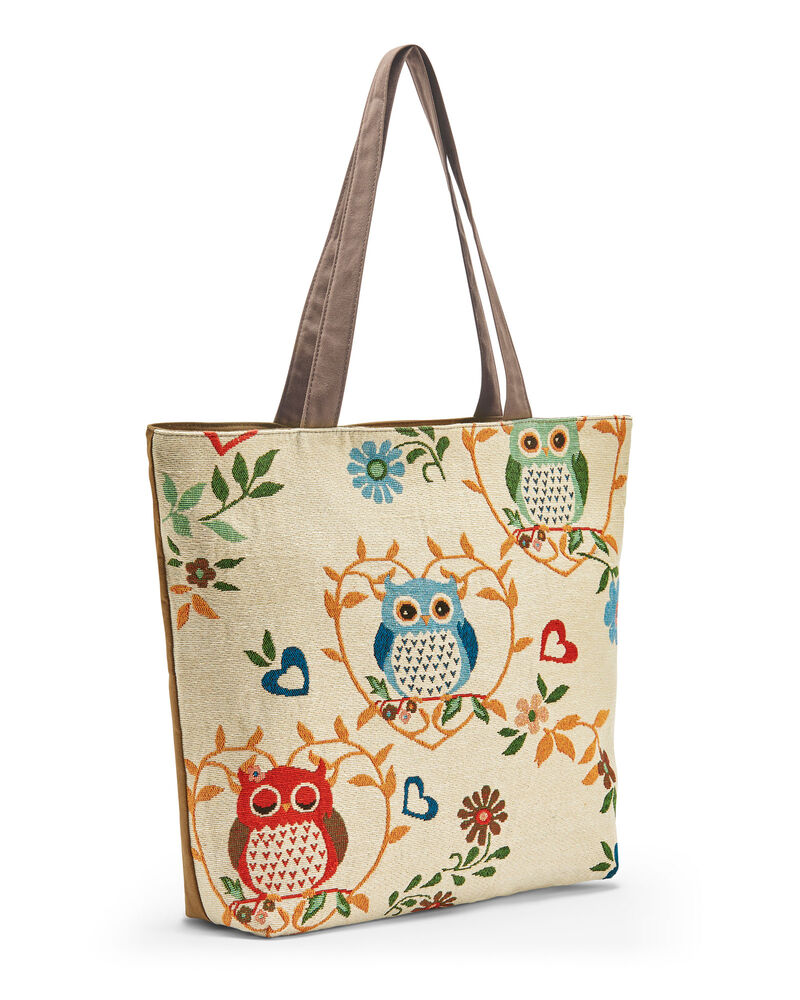 Embroidered Shopper Bag at Cotton Traders