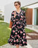 Crinkle Boho Maxi Dress
