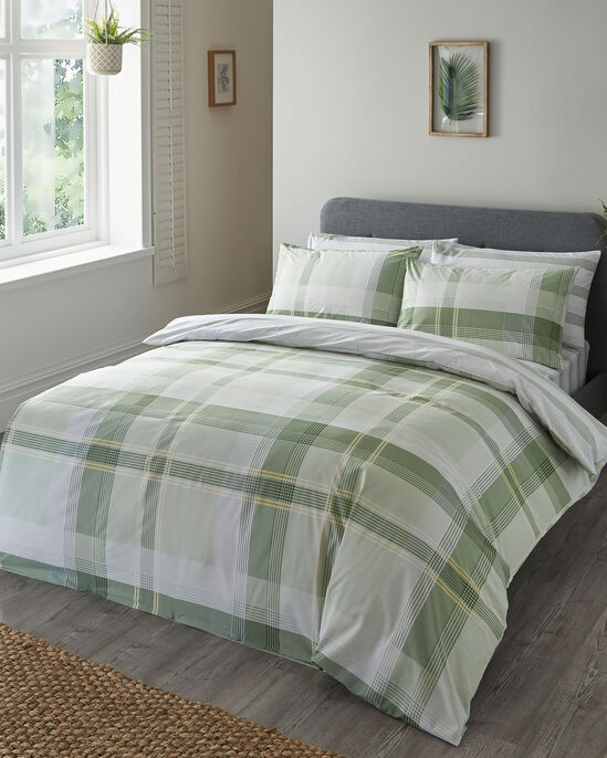 Garden Check Duvet Set 