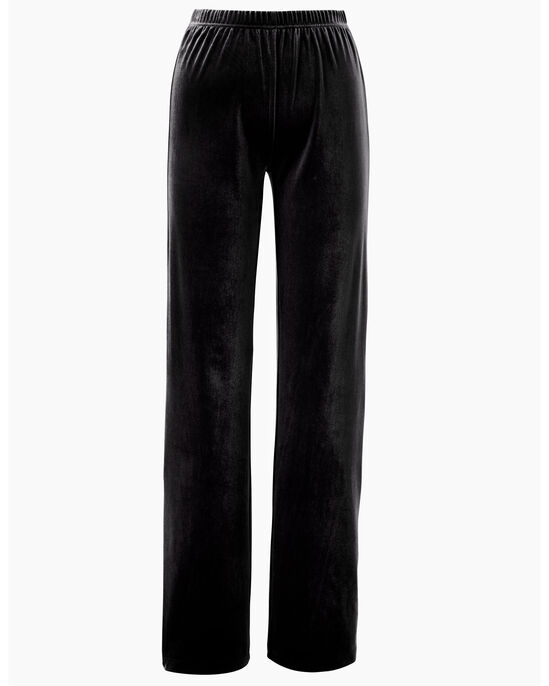Irresistible Velour Straight Leg Pull-On Trousers