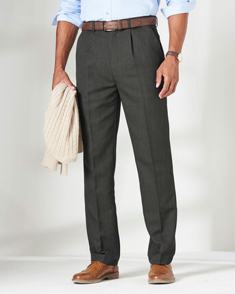 Pleat Front Supreme Easy-Care Trousers