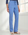 Wrinkle Free Pull-On Straight-Leg Trousers