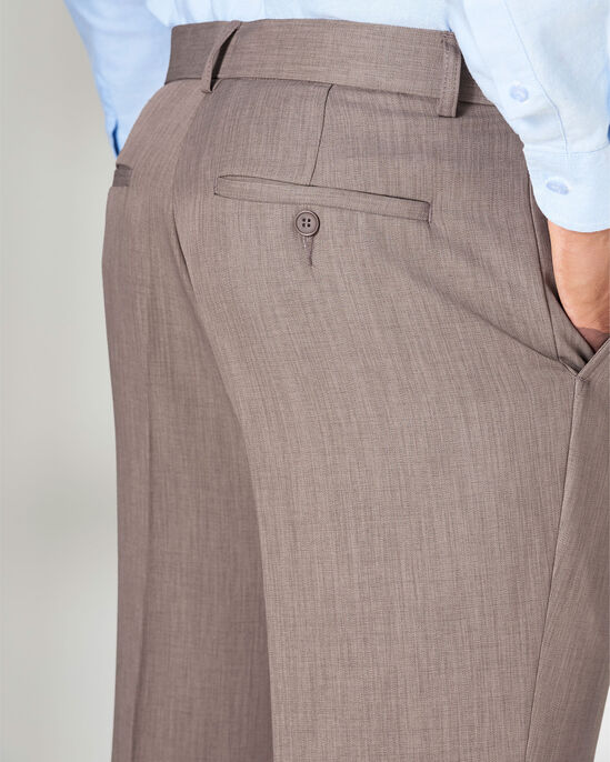 Pleat Front Supreme Easy-Care Trousers