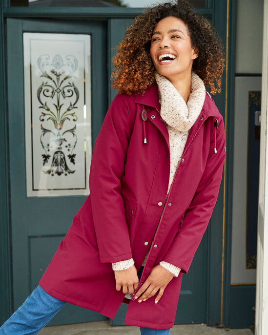 All-Weather Fleece-Lined Waterproof Coat