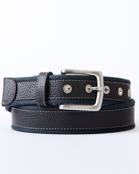 Leather Mix Belt