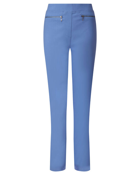 Super Stretchy Slim-Leg Pull-On Trousers