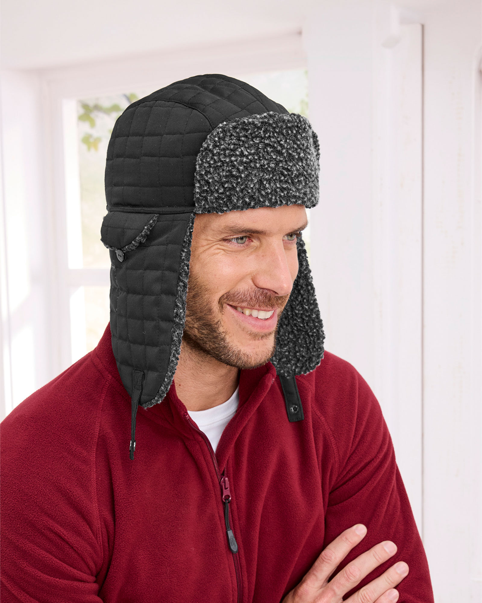 Mens trapper hats sale discount