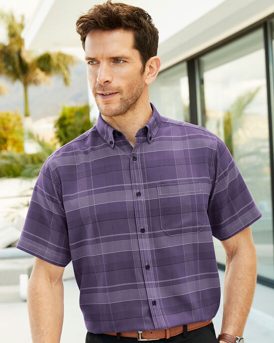 Short Sleeve Patterned Soft Touch Shirt