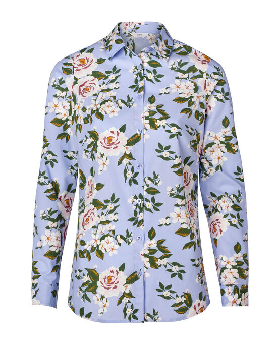 Wrinkle Free Long Sleeve Cotton Shirt