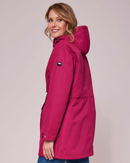 Waterproof Fleece-Lined Hooded Jacket
