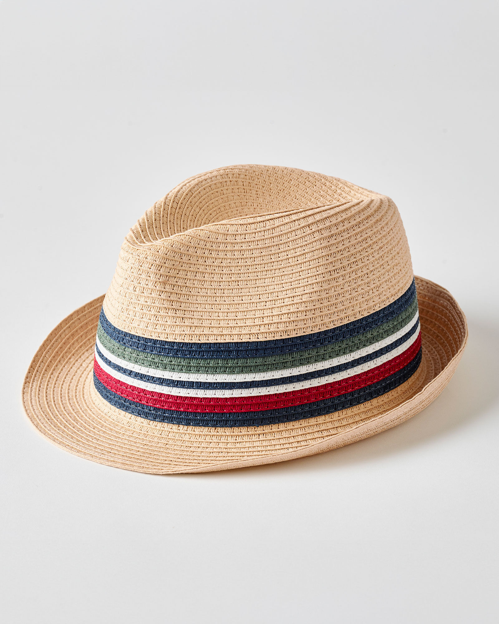 Straw Trilby Hat
