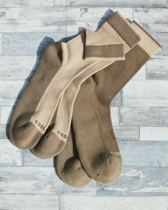 2 Pack Cool Max Cushioned Sole Walking Socks