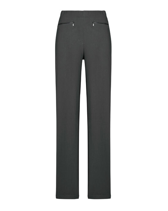 Super Stretchy Slim-Leg Pull-On Trousers